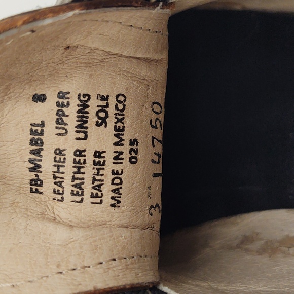 Freebird by Steven "Mabel" Oxford Booties Forest Green Mocha Mouse Tan 8 - Picture 9 of 13